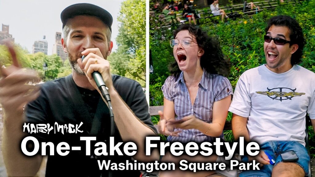 Harry Mack: Harry Mack Turns Washington Square Park Into a One-Take Freestyle Clinic