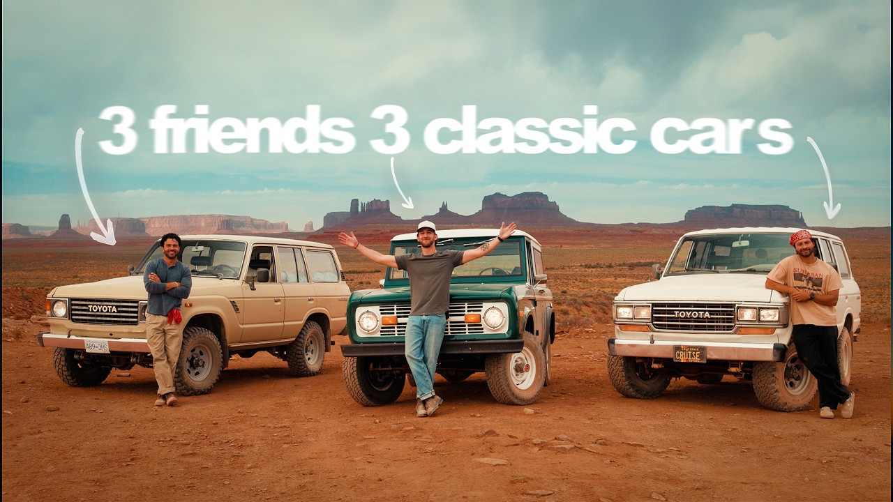 Sam Newton: Three Best Friends Bought Classic Cars and Drove 2,000 Miles Through the American Southwest