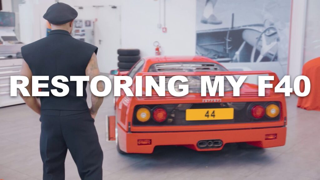 Lewis Hamilton: Lewis Hamilton's 1991 Ferrari F40 Sat in a Garage for 36 Years. Now It Has 44 on the Engine.