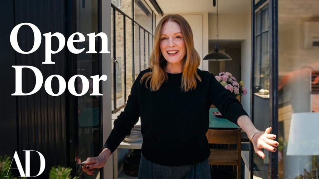 Architectural Digest: Julianne Moore Opens the Door to Her Rooftop NYC Home, Where IKEA Lives Next to Nakashima