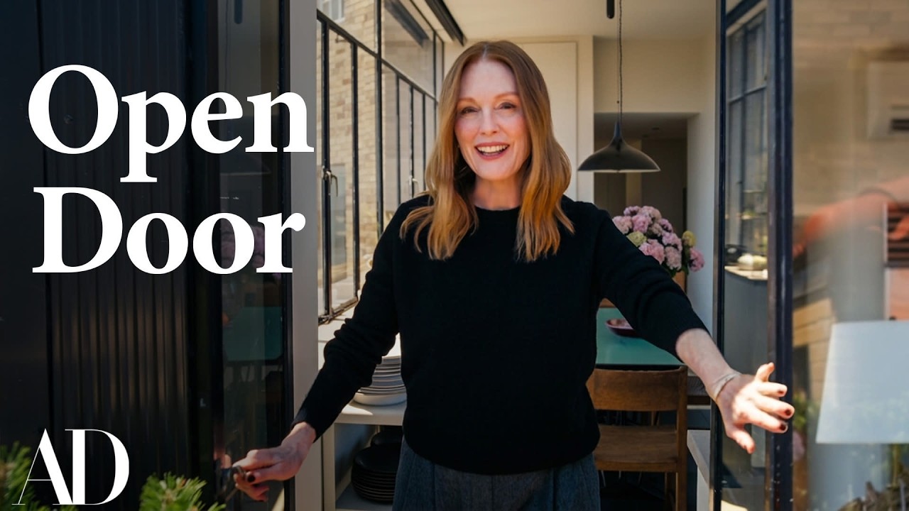Architectural Digest: Julianne Moore Opens the Door to Her Rooftop NYC Home, Where IKEA Lives Next to Nakashima