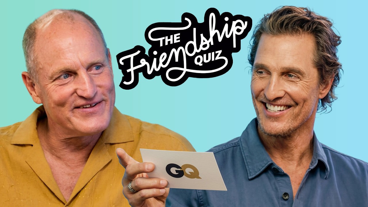 GQ: Matthew McConaughey and Woody Harrelson Prove Their Friendship Is the Real Deal