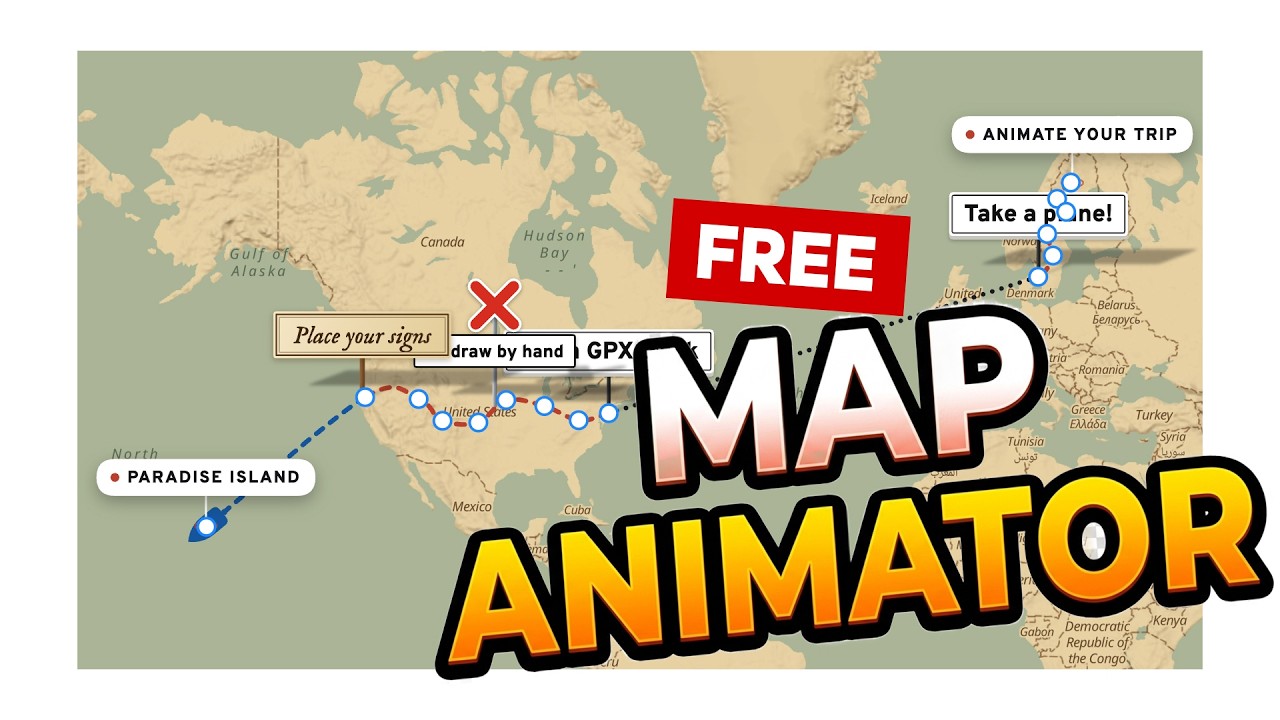 Robert Baldinger: Robert Baldinger Built a Free Animated Travel Map Tool and It Takes About 5 Seconds to Use