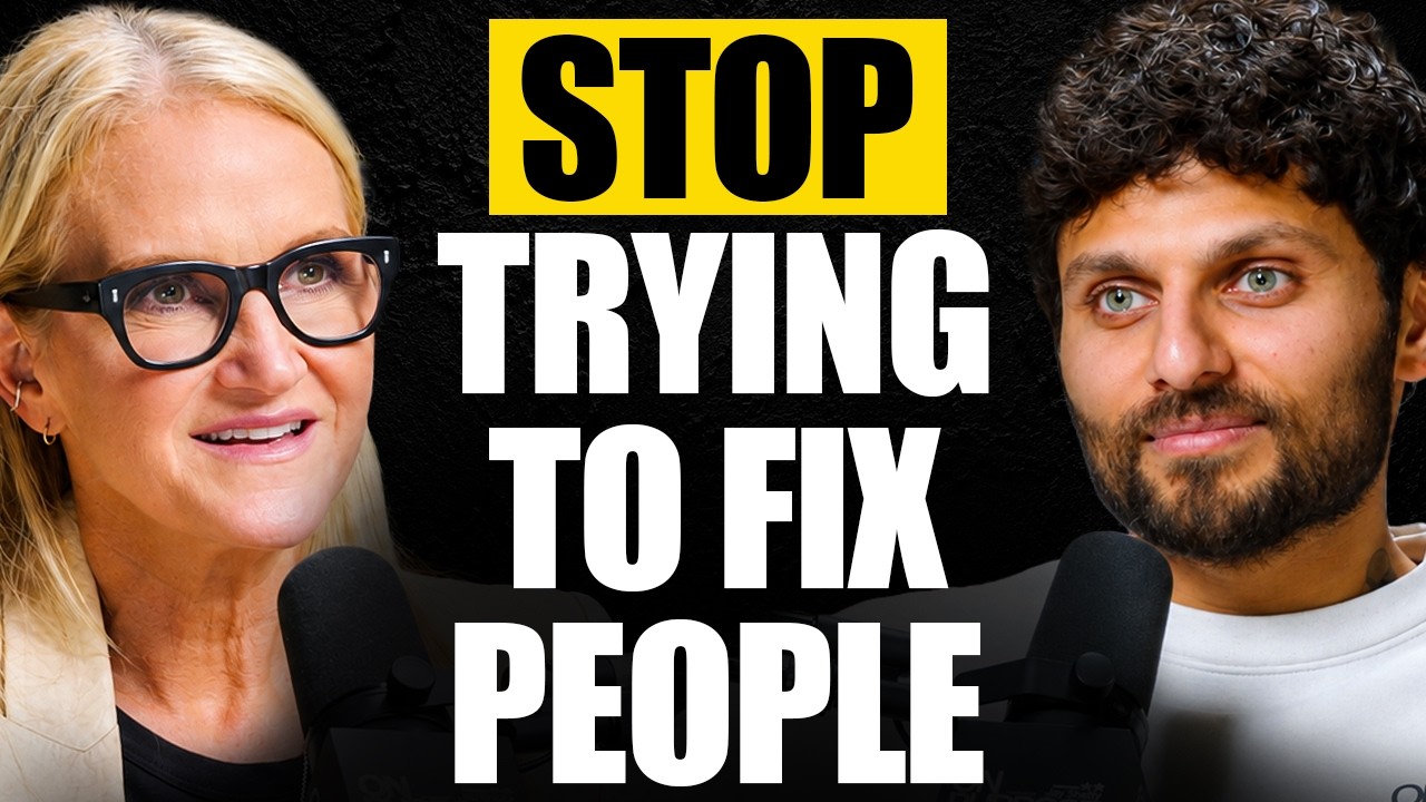 Jay Shetty Podcast: Mel Robbins Explains the Two-Word Phrase That Stops Workplace Stress and Saves Relationships