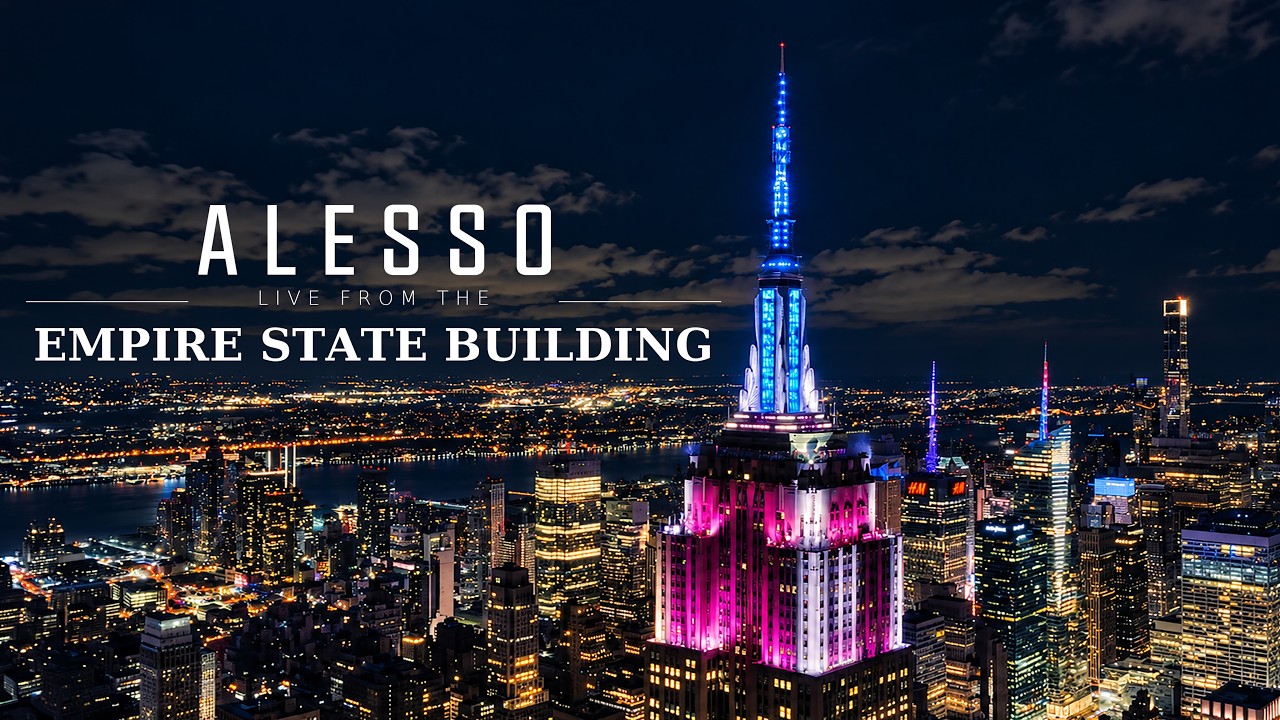 Alesso: Alesso Played a Full Live Set From the Top of the Empire State Building